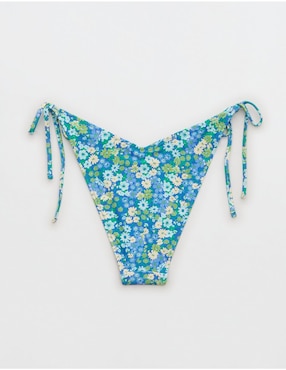 Brasileña bikini Aerie floral a la cintura para mujer