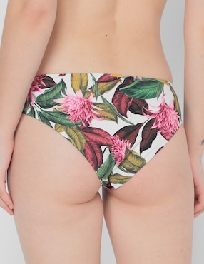 Bikini Selmark floral cadera para mujer