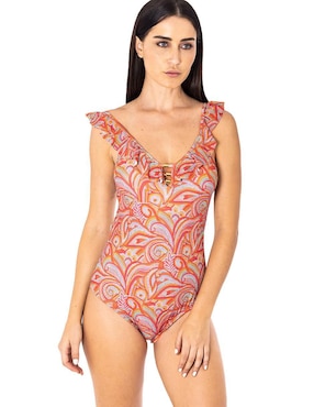 Traje De Baño Completo Maxima Swimwear Para Mujer