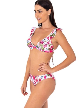 Conjunto Bikini Maxima Swimwear Estampado Floral Para Mujer