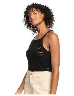 Top Roxy cuello halter tirante delgado