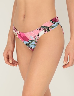 Bikini MAP estampado floral a la cadera para mujer