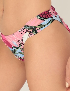 Bikini MAP estampado floral a la cadera para mujer