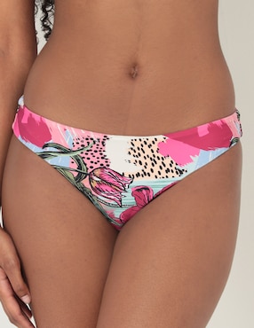 Bikini MAP Estampado Floral A La Cintura Para Mujer