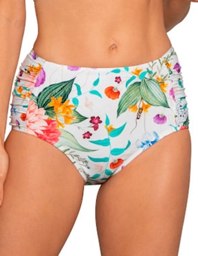 Bikini Jantzen estampado floral a la cintura para mujer