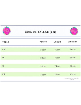 Traje de baño completo London Rock estampado a rayas para mujer