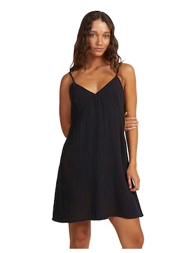 Vestido Corto Casual Roxy Roxy " Santorini Slip Dress Ii" Para Mujer