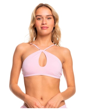 Top bikini Roxy con copa removible para mujer