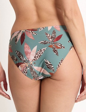 Bikini Selmark estampado a la cadera para mujer