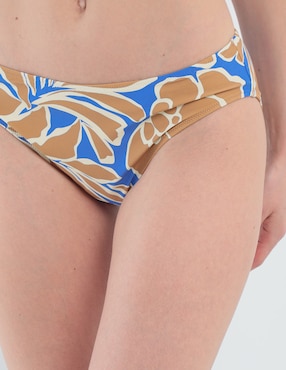 Bikini Selmark estampado a la cadera para mujer
