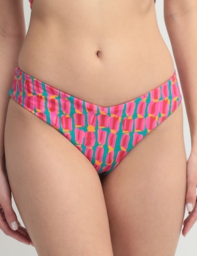 Cheeky Bikini MAP Estampado A La Cadera Para Mujer