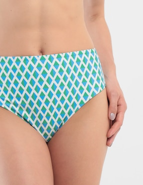 Panty bikini MAP estampado floral a la cintura para mujer