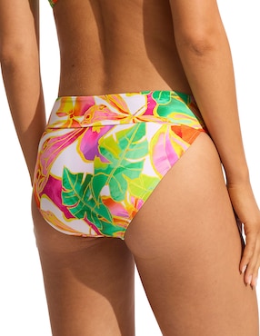 Bikini Seafolly estampado a la cadera para mujer