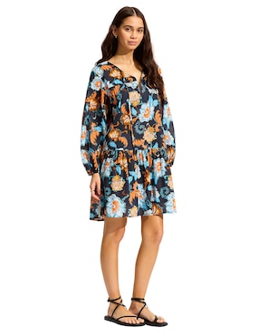 Vestido corto casual Seafolly para mujer