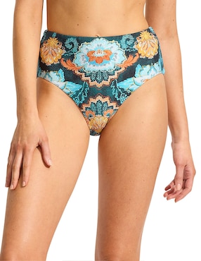 Bikini Seafolly Estampado Floral A La Cadera Para Mujer