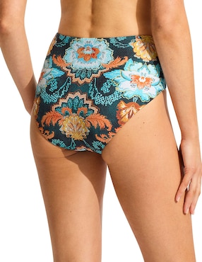 Bikini Seafolly estampado floral a la cadera para mujer