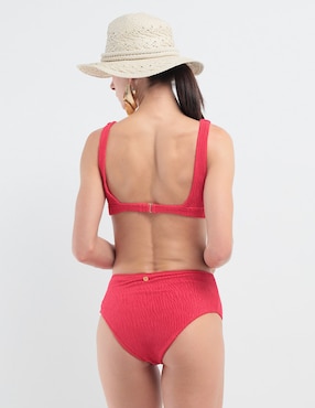Top bikini Palmacea sin copas para mujer