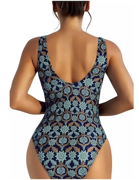Traje de baño completo Femica estampado para mujer