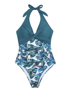 Traje de baño completo Femica estampado floral para mujer