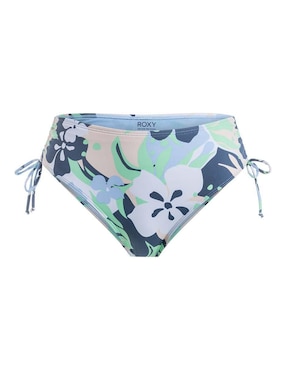 Panty bikini Roxy estampado floral a la cadera para mujer