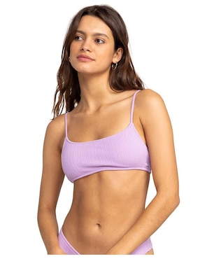 Top Bikini Roxy Con Copa Removible Para Mujer