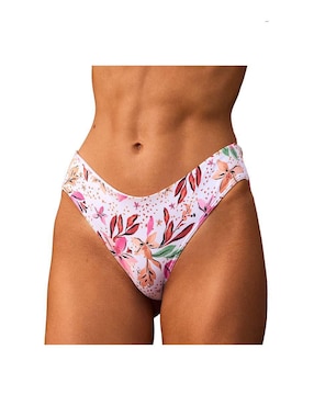 Cheeky Bikini Roxy Estampado Floral Cintura Baja Para Mujer