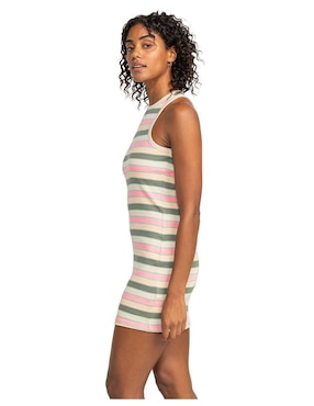 Vestido mini casual Roxy BACK TO BEAUTIFUL para mujer