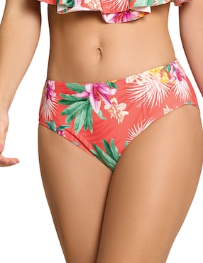 Bikini Jantzen estampado floral a la cintura para mujer