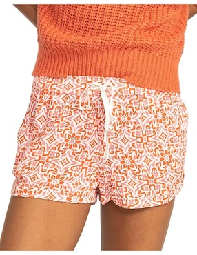 Salida de playa short Roxy Con Elástico Para Mujer