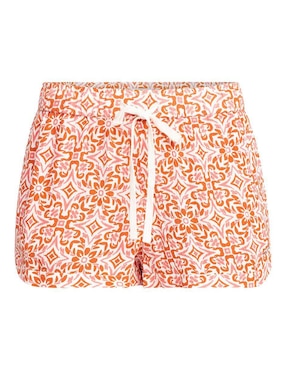 Salida de playa short Roxy con elástico para mujer