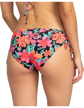 Hipster bikini Roxy estampado floral a la cadera para mujer