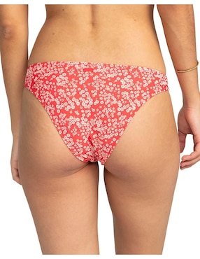 Panty bikini Roxy estampado floral a la cadera para mujer