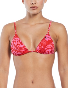 Top Bikini Nike Con Copa Removible Para Mujer