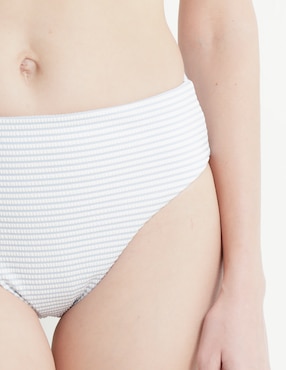 Bikini That's It estampado a rayas a la cadera para mujer