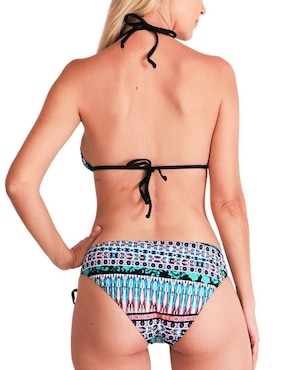 Conjunto bikini Too Good estampado a cuadros para mujer