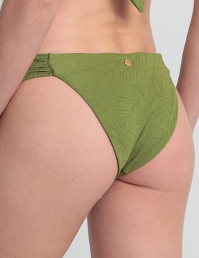 Bikini Palmacea estampado floral a la cadera para mujer