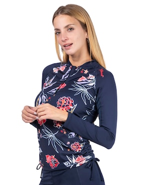 Wetshirt Fullsand Estampado Floral Para Mujer