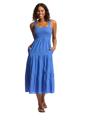 Vestido Midi Casual Seafolly Para Mujer