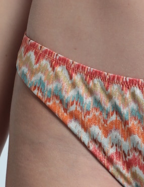 Bikini ETAM estampado a la cadera para mujer