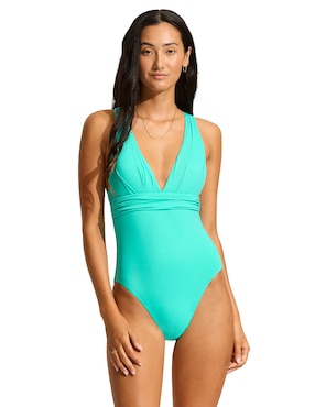 Traje De Baño Completo Seafolly Para Mujer