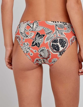 Bikini Gisela estampado floral a la cadera para mujer