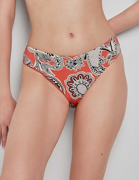 Bikini Gisela estampado floral a la cadera para mujer