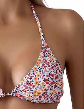 Traje de baño completo Marinity estampado floral para mujer