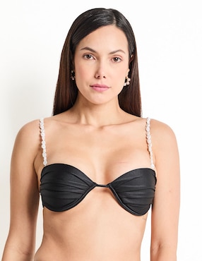 Top Bikini Palmacea Con Copa Para Mujer