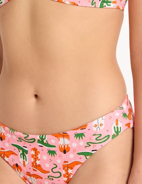 Bikini That's It estampado a la cadera para mujer