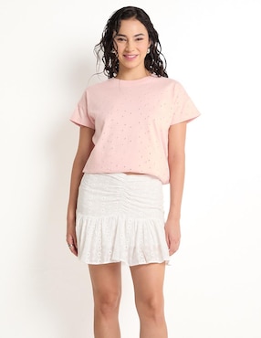 Falda corta That's It a la cintura
