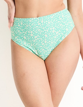 Panty bikini MAP estampado a la cintura para mujer