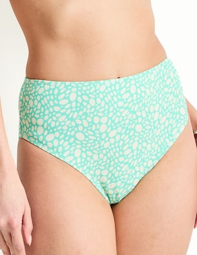 Panty bikini MAP estampado a la cintura para mujer