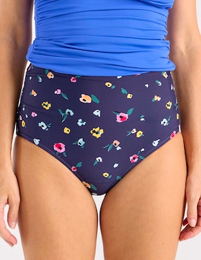 Hipster Anne Cole estampado floral a la cadera para mujer