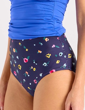 Hipster Anne Cole estampado floral a la cadera para mujer